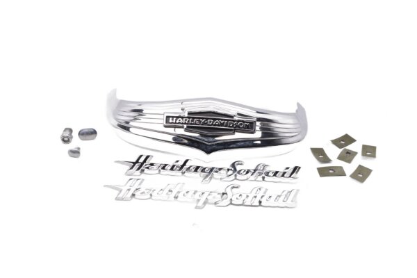 bande décorative avec logo emblème Harley-Davidson Softail 1900 FLHCS Heritage Classic 20-20