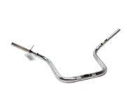 Chrome knurled handlebars Harley-Davidson Dyna Street Bob...