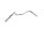 Manubrio cromato zigrinato Harley-Davidson Dyna Street Bob 1584 FXDBI 07-07