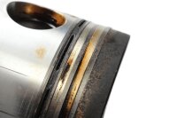 Piston, piston pin, retaining ring, cylinder bore, engine Moto Guzzi V65 PG 81-87