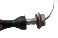 Oikea takavilkku, musta/keltainen, lasinen, kiinnitys Honda CB 1300 SC40 98-02