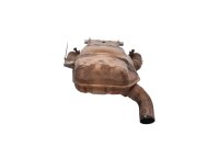 Uitlaatspruitstuk, uitlaatsysteem, hitteschild, dubbele doorstroming BMW R 1150 GS R21 0415 99-04