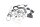 Screw set, bracket, cover, frame, miscellaneous Harley-Davidson universell