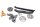 Taktkæde, kædestrammer, styreskinne BMW G 650 Xcountry E65X 0164 K15 07-10