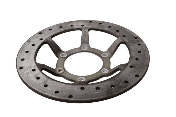 Disco de freno delantero derecho perforado, de 5,8 mm de espesor. Moto Guzzi V65 PG 81-87