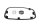Valve cover gasket, right side, gasket set BMW R 1100 GS 259 0409 93-99