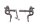 Main stand, stand, center stand, spring mount BMW R 80 GS 0346 80-87