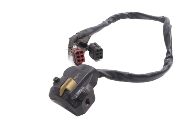 Left handlebar switch: turn signal, light switch, horn BMW R 80 GS 0346 80-87