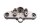 Övre gaffelbrygga, styrhuvud, styrstam, gaffelfäste BMW R 1100 GS 259 0409 93-99