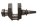 Crankshaft, engine running, connecting rod bearings, lubrication, ignition Moto Guzzi V65 PG 81-87