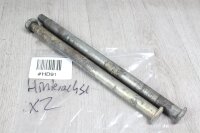 Set 2x rear wheel axle of the wheel axle wheel bolt Yamaha FZR 1000 Exup 3LE 3LF 89-96