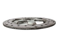 Rear drilled brake disc, brake disc mount 6mm Moto Guzzi V65 PG 81-87