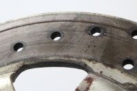 Rear drilled brake disc, brake disc mount 6mm Moto Guzzi V65 PG 81-87
