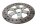 Rear drilled brake disc, brake disc mount 6mm Moto Guzzi V65 PG 81-87