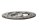 Rear drilled brake disc, brake disc mount 6mm Moto Guzzi V65 PG 81-87