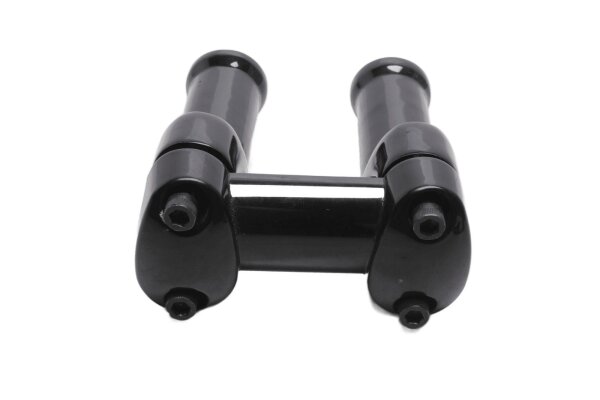 Lenkererhöhung Riser schwarz Harley-Davidson Dyna Fat Bob 1584 FXDF 09-09