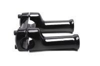 Handlebar risers, black Harley-Davidson Dyna Fat Bob 1584...