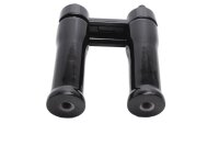 Lenkererhöhung Riser schwarz Harley-Davidson Dyna Fat Bob 1584 FXDF 09-09
