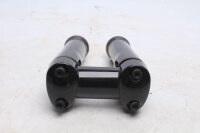 Lenkererhöhung Riser schwarz Harley-Davidson Dyna Fat Bob 1584 FXDF 09-09