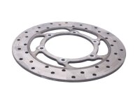 Rear brake disc, drilled, single disc BMW G 650 Xcountry E65X 0164 K15 07-10