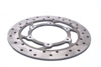 Rear brake disc, drilled, single disc BMW G 650 Xcountry E65X 0164 K15 07-10