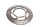 Rear brake disc, drilled, single disc BMW G 650 Xcountry E65X 0164 K15 07-10