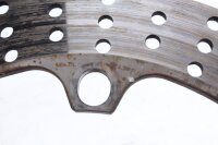 Bremseskive forrest til højre med boret bremseskive med 5 mm ventilation BMW R 1100 GS 259 0409 93-99