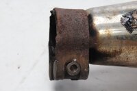 Exhaust muffler left silencer exhaust pipe bracket Moto Guzzi V65 PG 81-87
