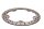 Disque de frein arrière percé, limite dusure 5 mm BMW R 1100 GS 259 0409 93-99