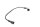 Left ignition cable with spark plug connector, spark transmission BMW R 80 GS 0346 80-87
