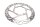 Remschijf voor (geperforeerd) remsysteem BMW G 650 Xcountry E65X 0164 K15 07-10