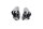 Forreste blinklysbeslag forkromet Harley-Davidson Sportster 1200 XL1200T SuperLow 19-19