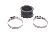Intake manifold carburetor rubber right clamps BMW...