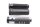 Universele set handvatten voor het linker stuur, verchroomd rubber. Harley-Davidson universell