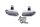 Sadeltaskeholder, cykeltaskeholder, krom Harley-Davidson Road King 1690 FLHR 20-20