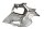 Left side panel, front panel BMW R 1150 RT R22 02-05