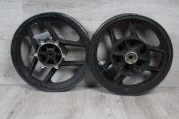 Set rim 2.50x16 rear wheel front wheel Kawasaki GPZ 1000...