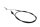 Câble dembrayage, câble de commande retiré, défectueux BMW R 1100 GS 259 0409 93-99