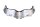Embellecedor cromado del faro delantero Harley-Davidson Electra Glide 1450 FLHT 03-03
