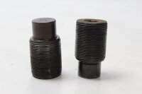 Par de pernos de cojinete del basculante, bujes de tornillo del chasis Moto Guzzi V65 PG 81-87