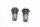Achterbruglagerbout asbevestigingsschroevenset BMW R 80 GS 0346 80-87