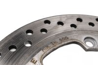 Rear perforated round brake disc, brake system ventilation Honda CB 1300 SC40 98-02