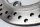 Rear perforated round brake disc, brake system ventilation Honda CB 1300 SC40 98-02