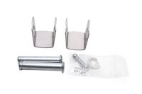 Montageset voor voetsteunbeugel, inclusief pinnen, veren en clips. Harley-Davidson universell