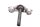 Onderste vorkbrug, stuurbuis, conische rollagerbevestiging BMW R 80 GS 0346 80-87