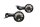Blinkerpaar schwarz Halterung universal Rundglas Set Harley-Davidson universell