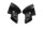 Blinkerpaar schwarz Halterung universal Rundglas Set Harley-Davidson universell
