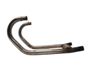 Exhaust manifold downpipe exhaust pipe exhaust collector Moto Guzzi V65 PG 81-87