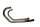 Exhaust manifold downpipe exhaust pipe exhaust collector Moto Guzzi V65 PG 81-87