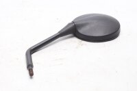Left rearview mirror, round, black, threaded mirror arm BMW R 80 GS 0346 80-87